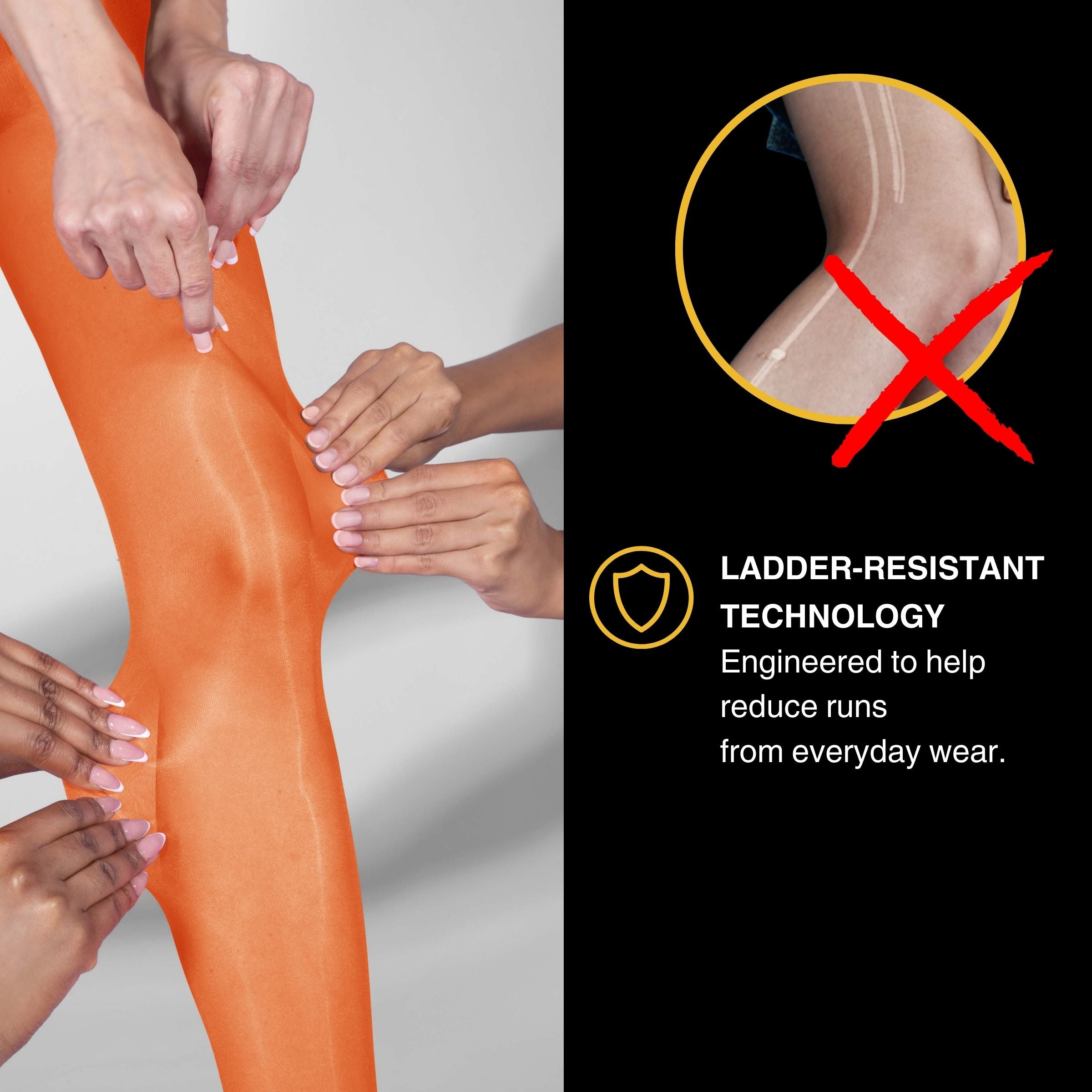 Lustrous Shiny Sheer Pantyhose