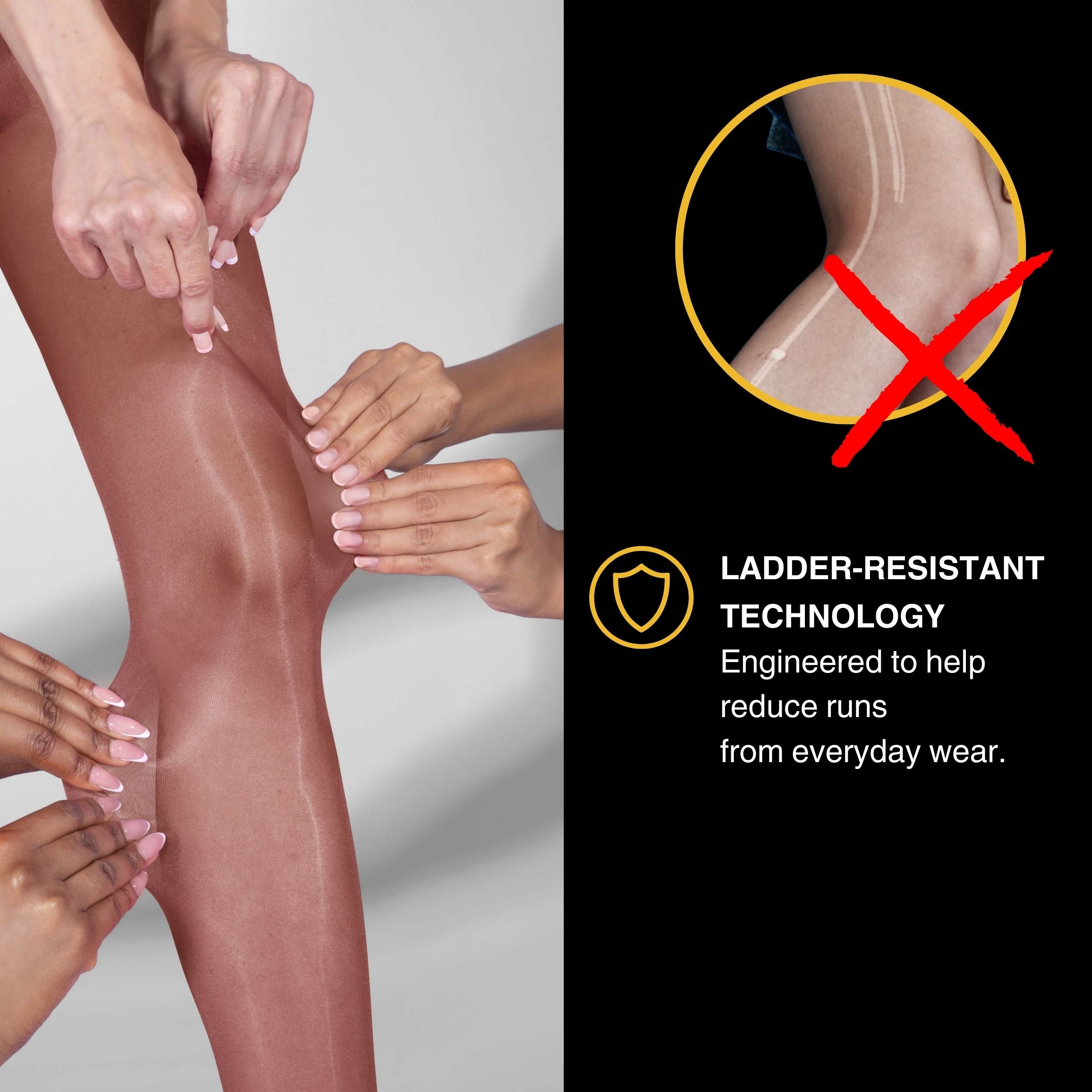 Lustrous Shiny Sheer Pantyhose