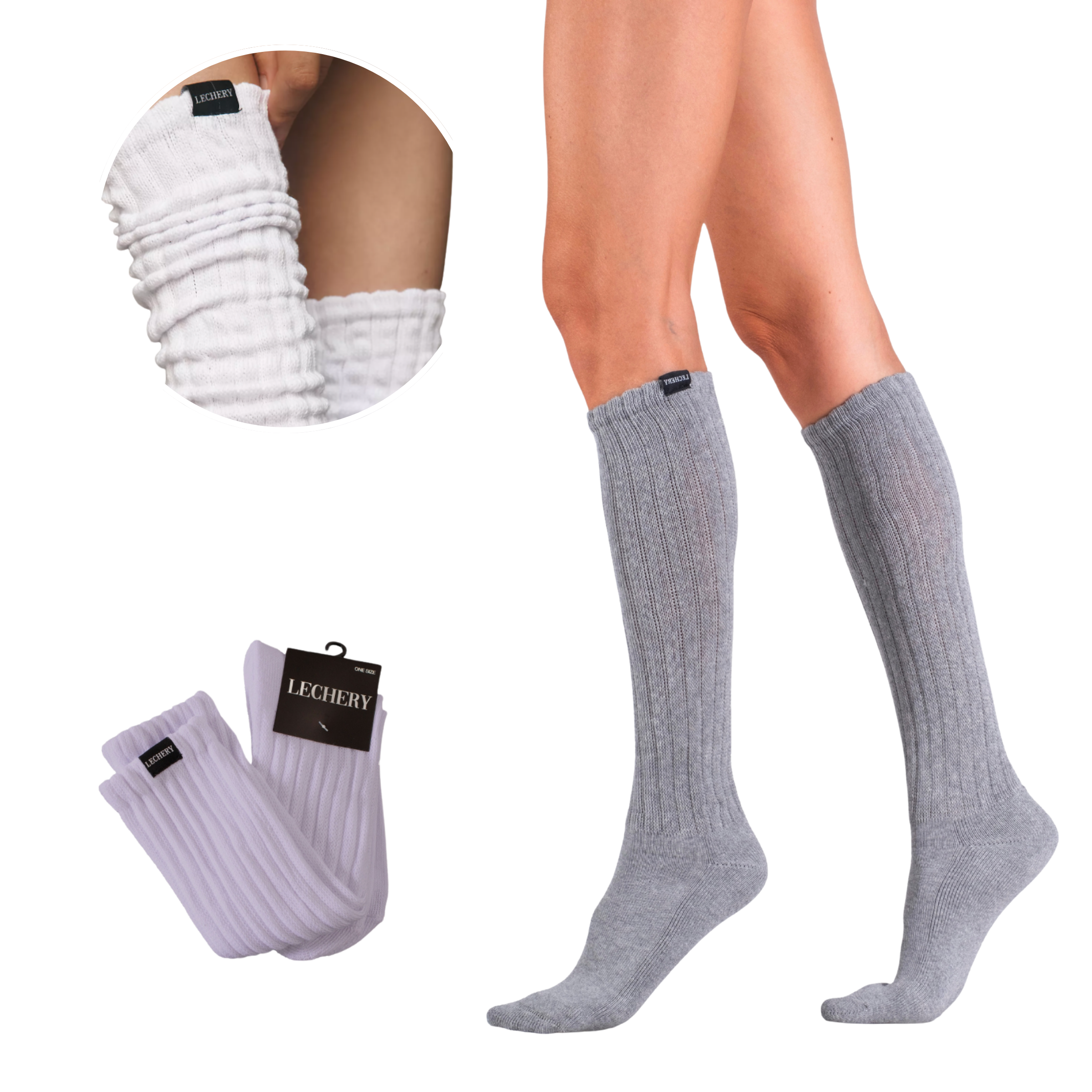 Scrunch Slouchy Socks