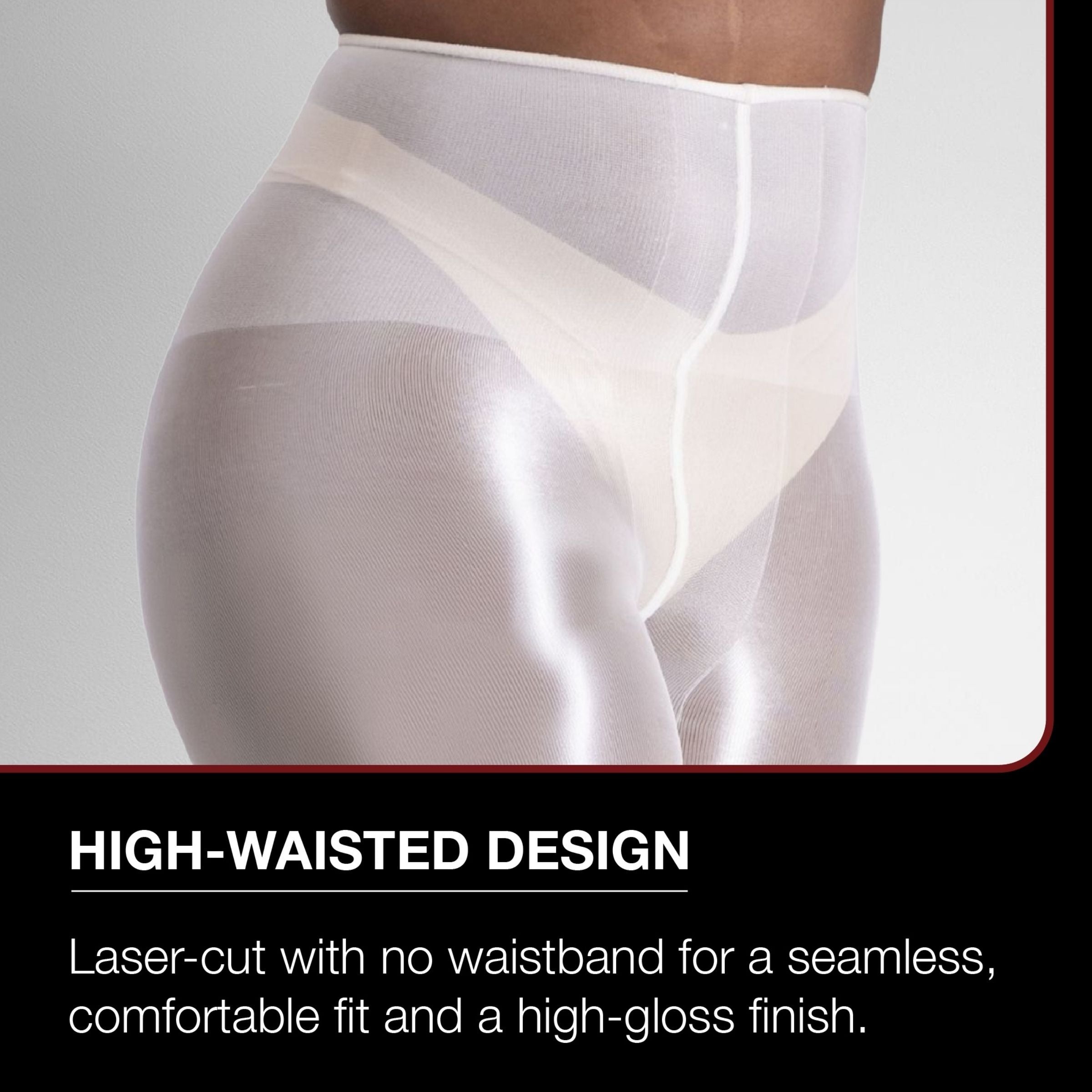 Lustrous Shiny Semi-Opaque Pantyhose