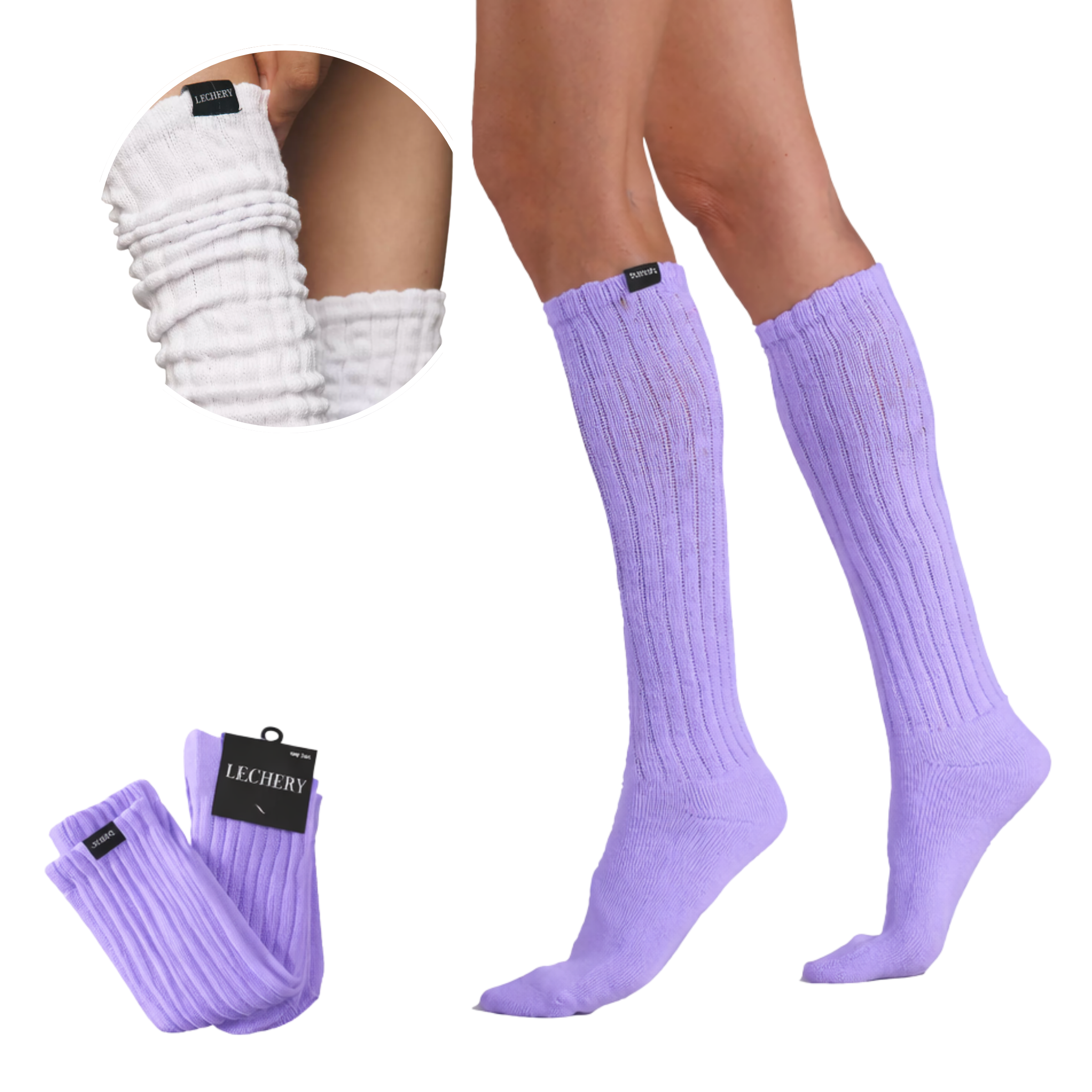 Scrunch Slouchy Socks
