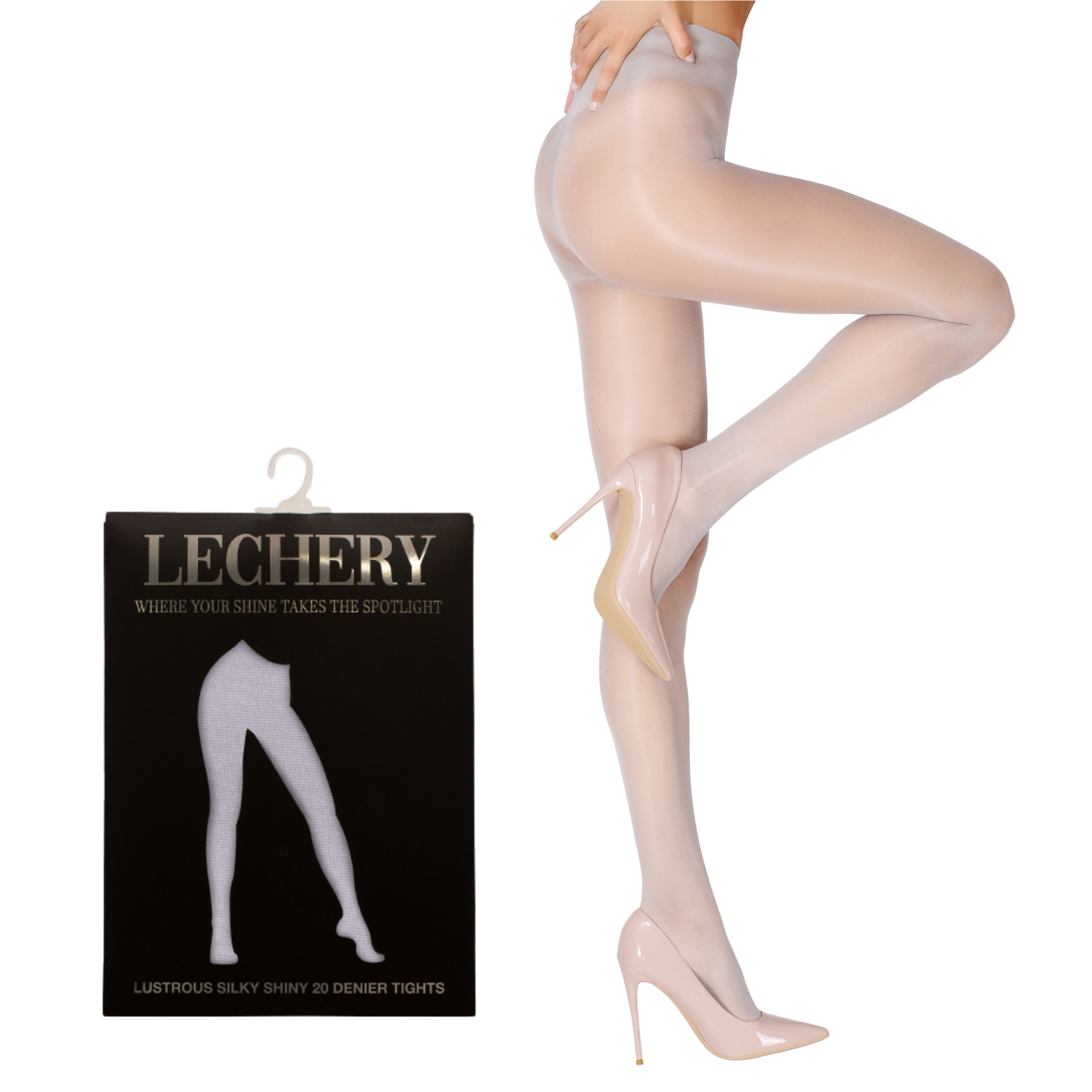 Lustrous Shiny Sheer Pantyhose