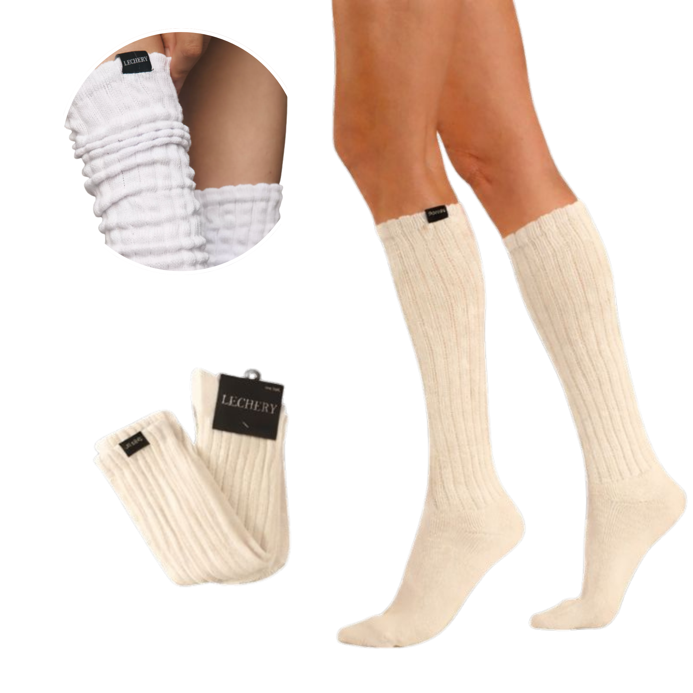 Scrunch Slouchy Socks