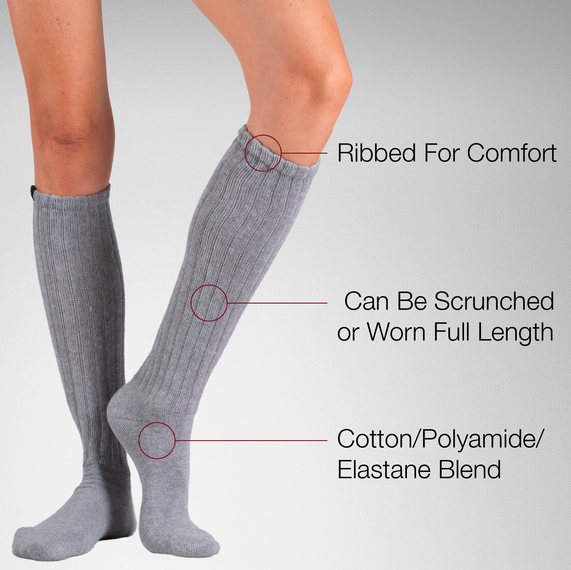 Scrunch Slouchy Socks