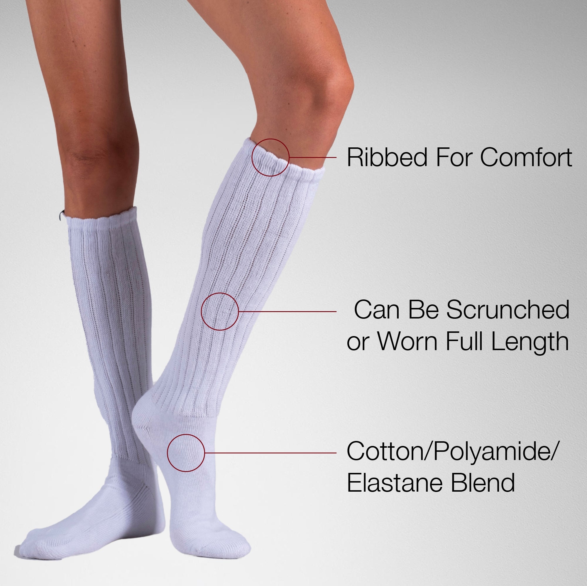 Scrunch Slouchy Socks