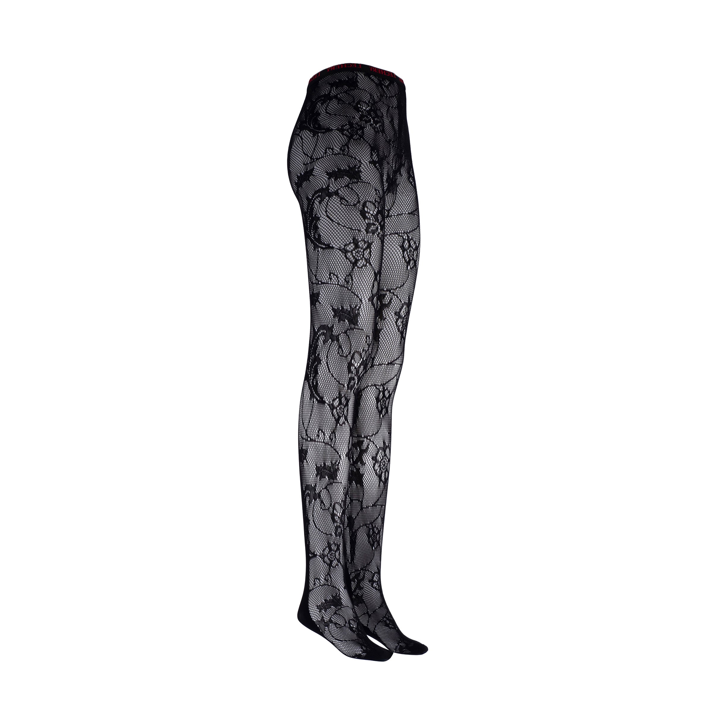 LECHERY® FLORAL NET TIGHTS