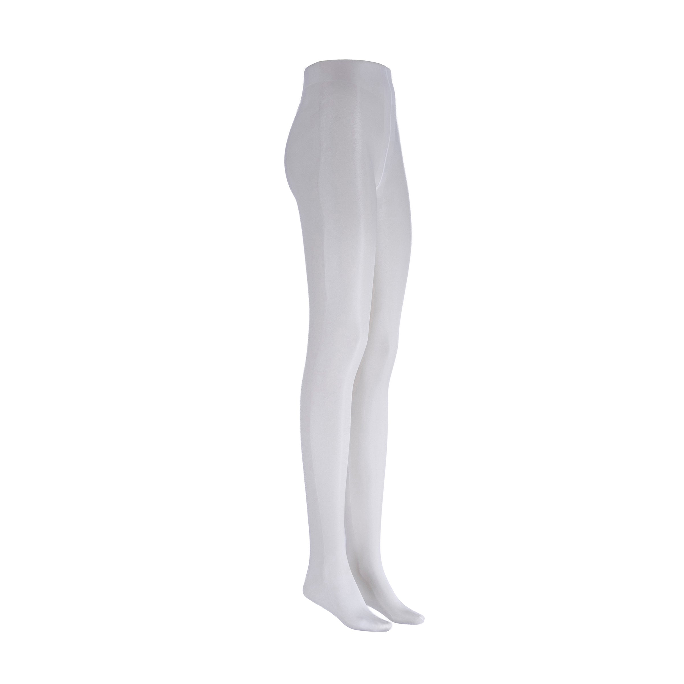 LECHERY® LUSTROUS SILKY SHINY 20 DENIER PANTYHOSE • WHITE
