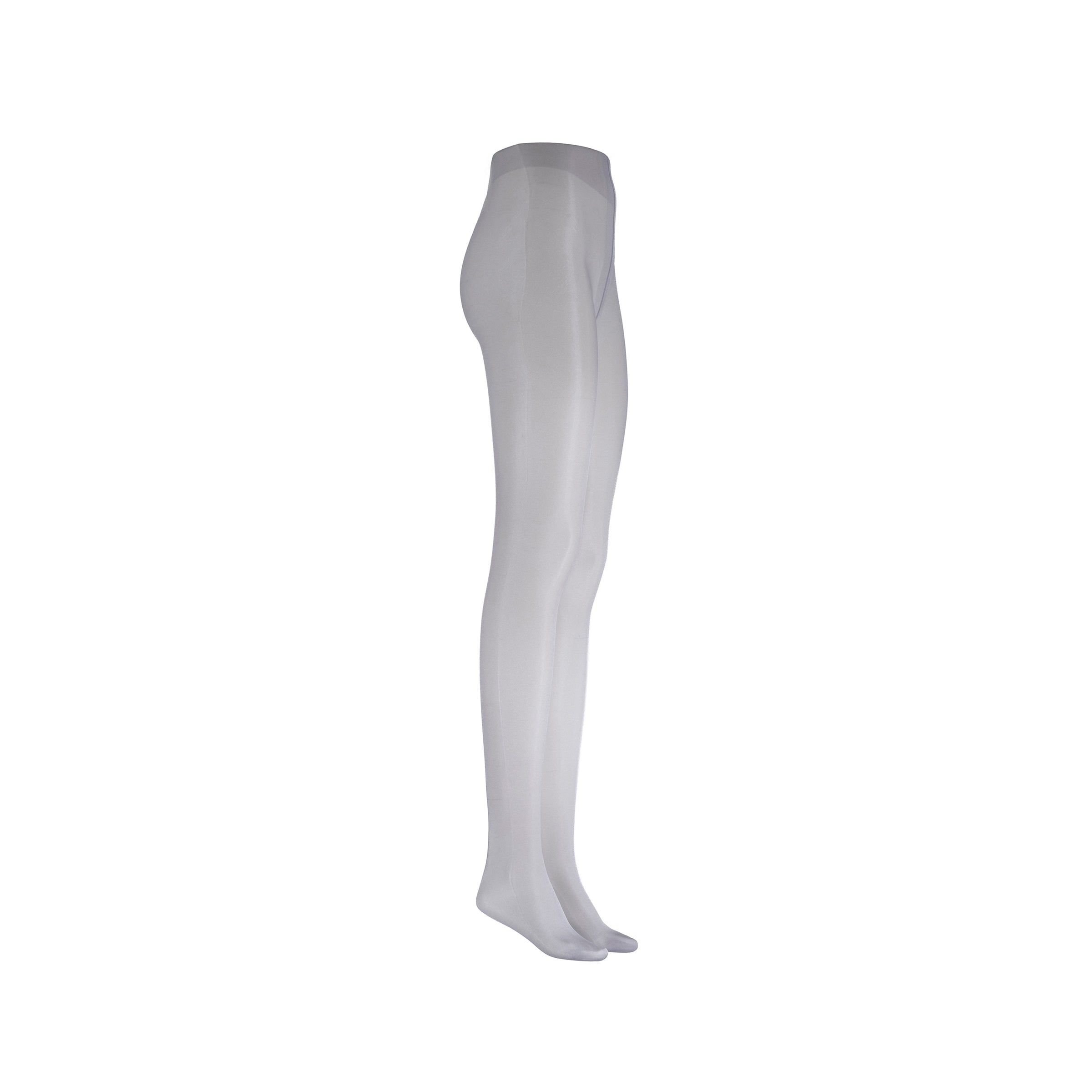 LECHERY® LUSTROUS SILKY SHINY 40 DENIER SEMI-OPAQUE PANTYHOSE TIGHTS • GREY