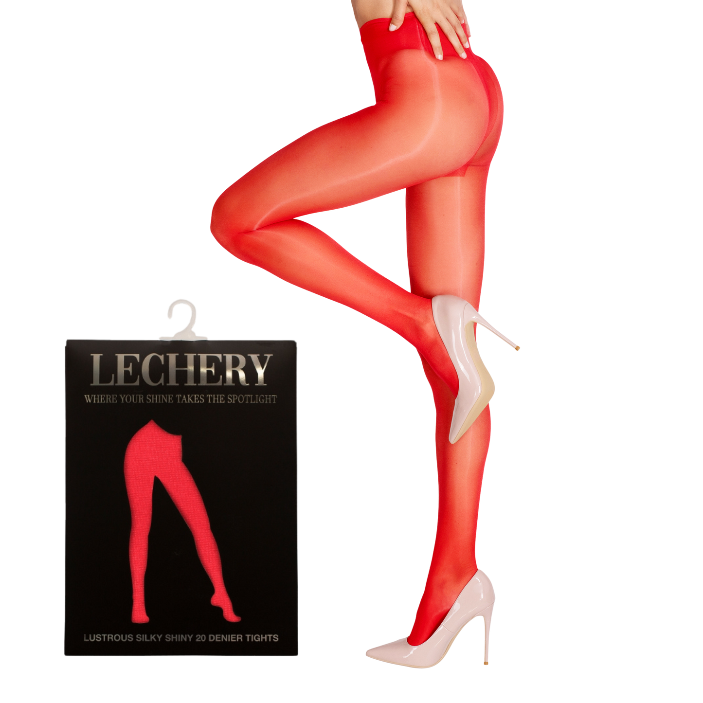 Lustrous Shiny Sheer Pantyhose