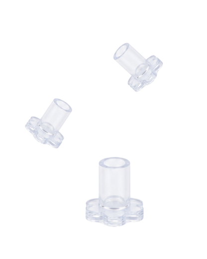 3-Pack Flower Heel Protectors
