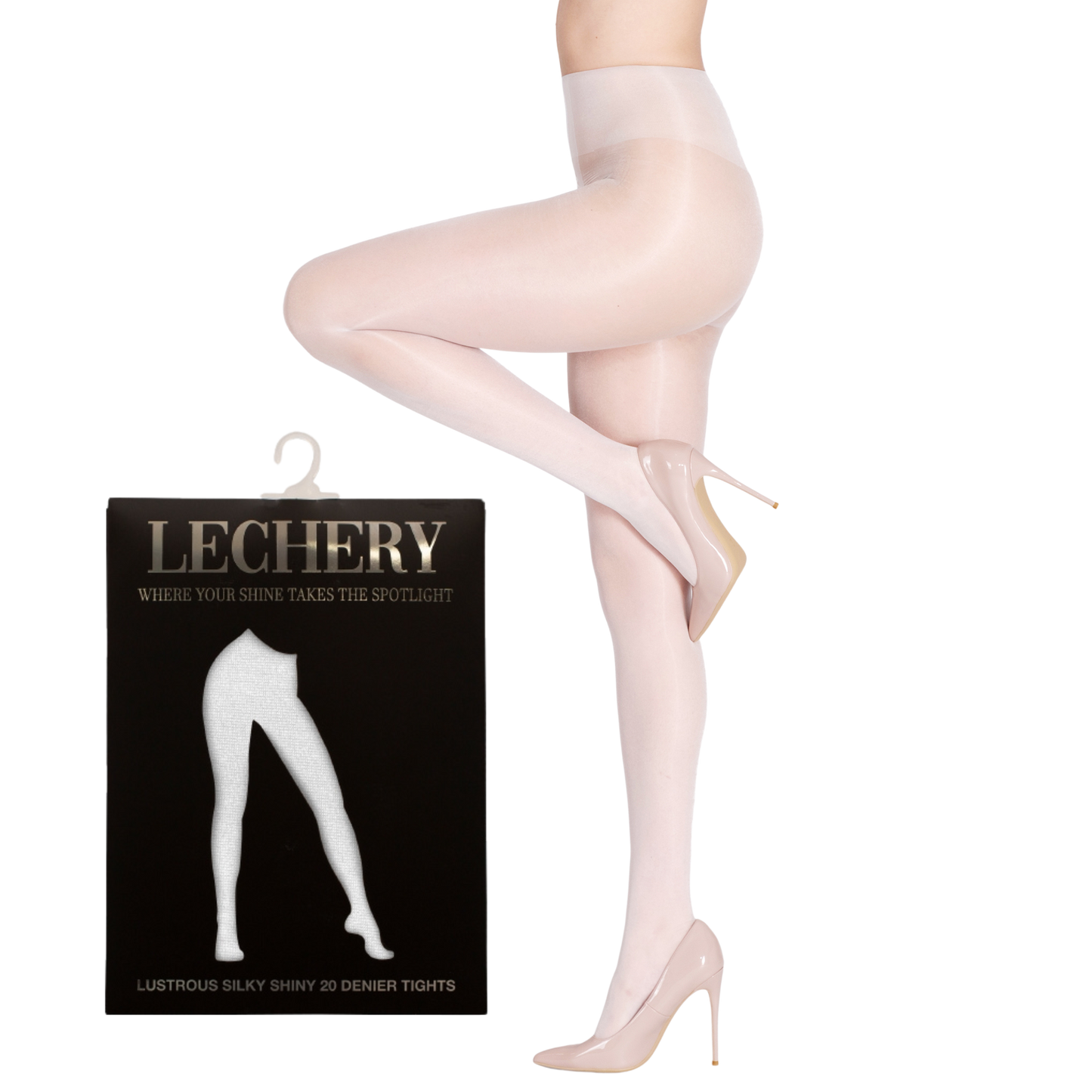 Lustrous Shiny Sheer Pantyhose