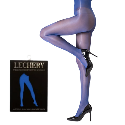 Lustrous Shiny Semi-Opaque Pantyhose