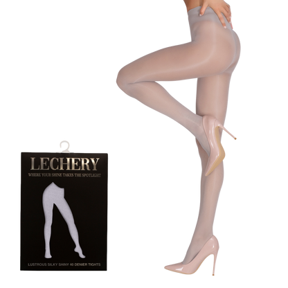 Lustrous Shiny Semi-Opaque Pantyhose