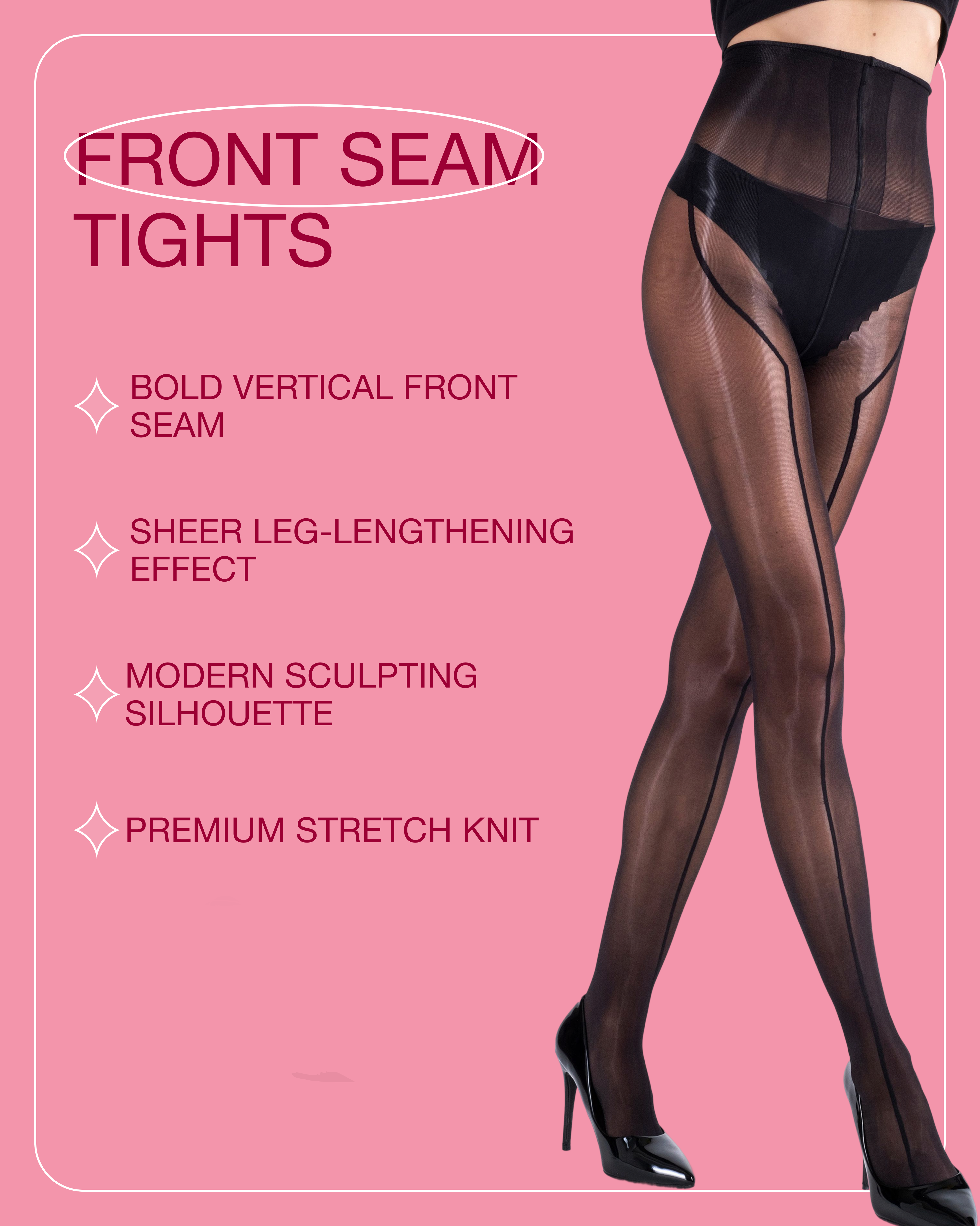 Front Seam Tights