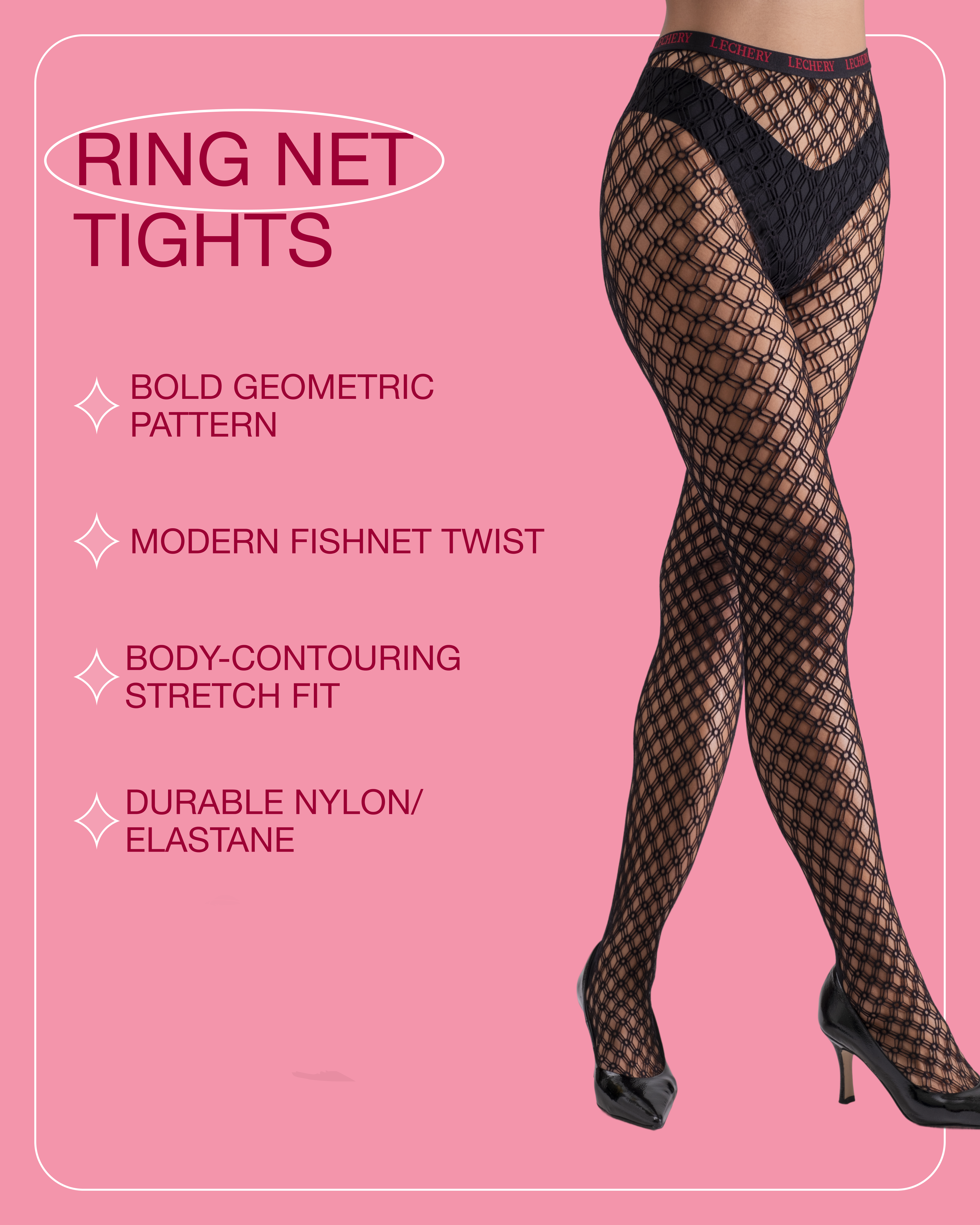 Ring Net Tights