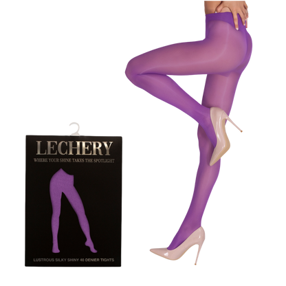 Lustrous Shiny Semi-Opaque Pantyhose