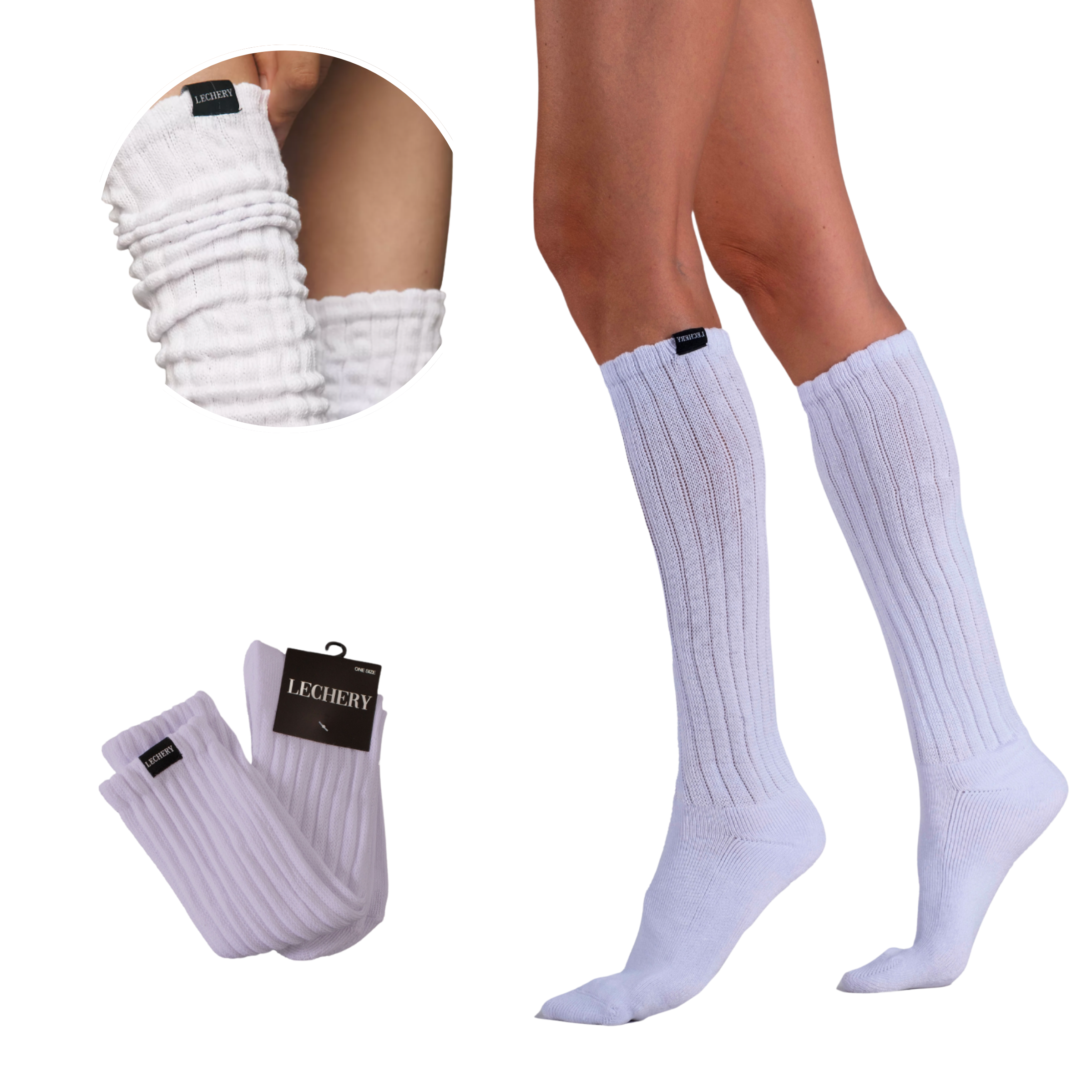 Scrunch Slouchy Socks