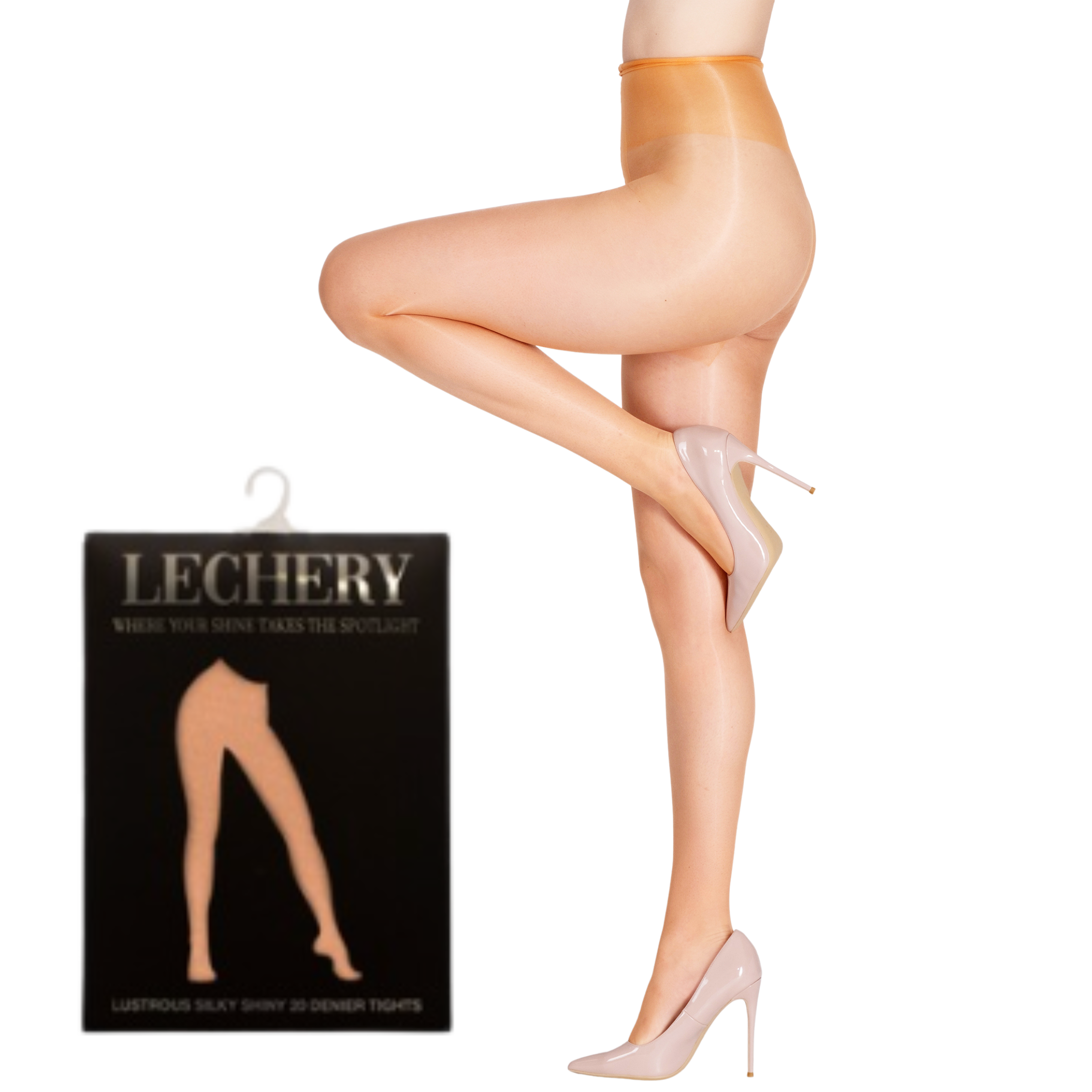 Lustrous Shiny Sheer Pantyhose