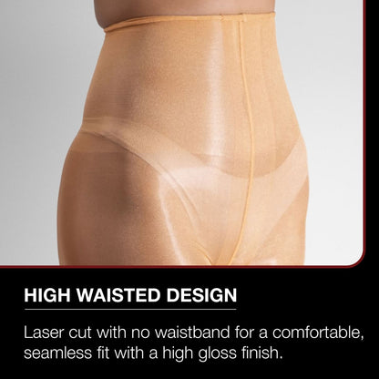 Lustrous Shiny Semi-Opaque Pantyhose