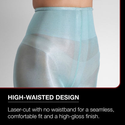 Lustrous Shiny Semi-Opaque Pantyhose