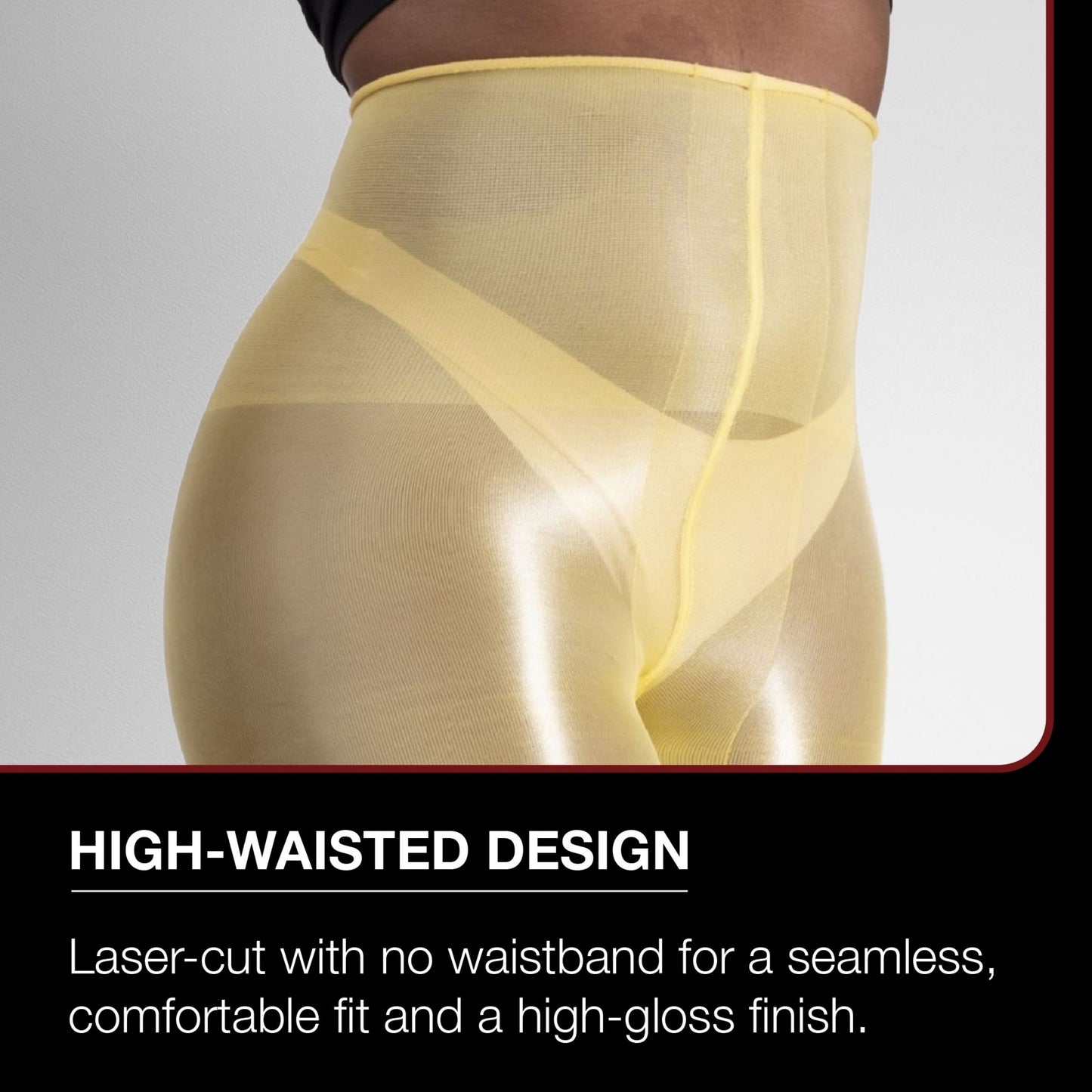 Lustrous Shiny Semi-Opaque Pantyhose