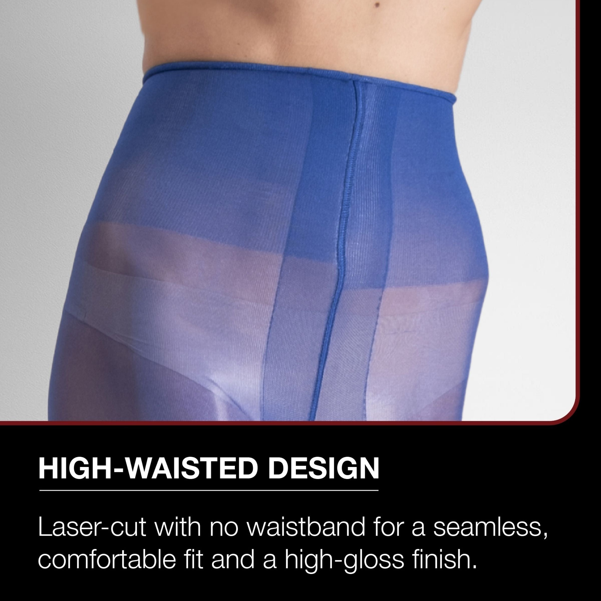 Lustrous Shiny Semi-Opaque Pantyhose