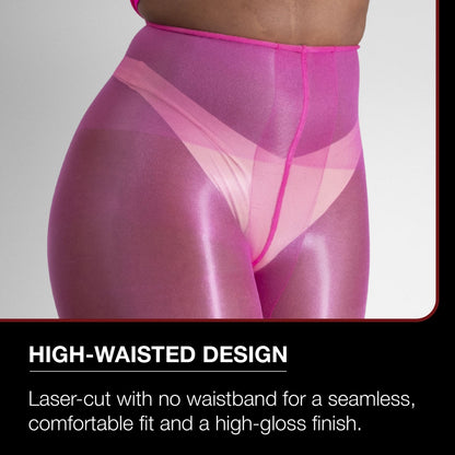 Lustrous Shiny Semi-Opaque Pantyhose