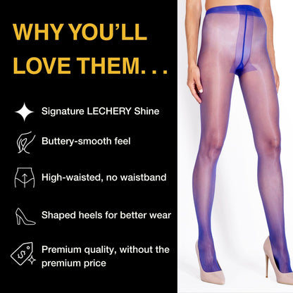 Lustrous Shiny Sheer Pantyhose