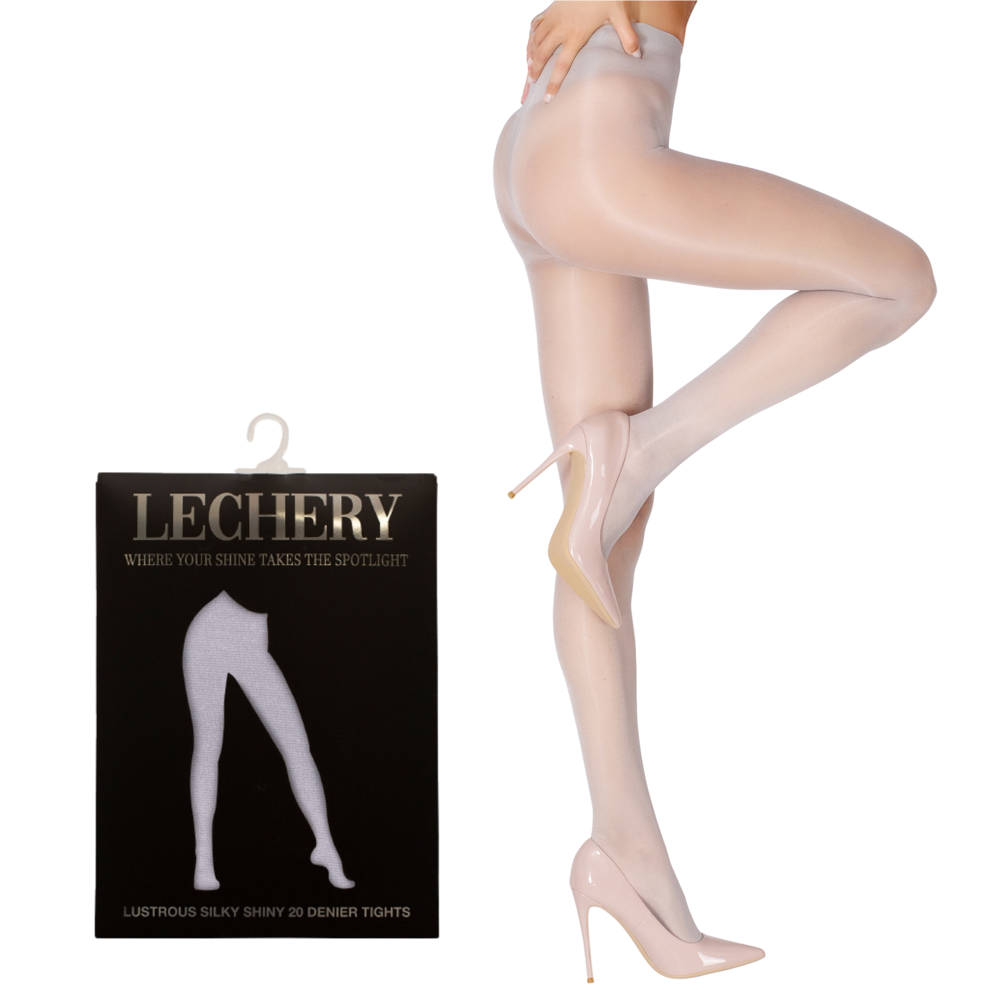 Lustrous Shiny Sheer Pantyhose