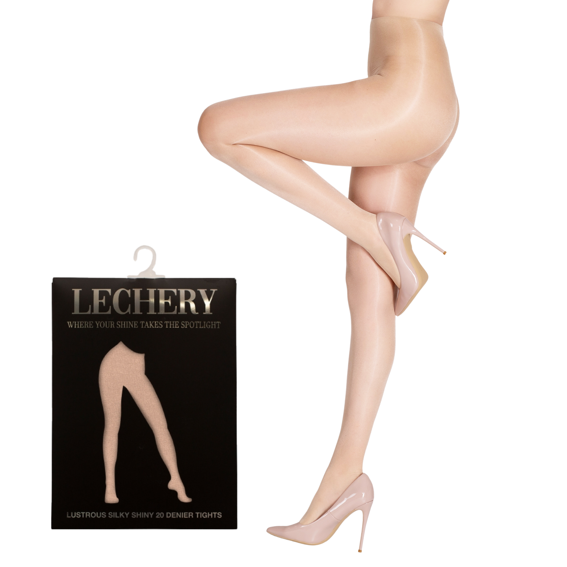 Lustrous Shiny Sheer Pantyhose