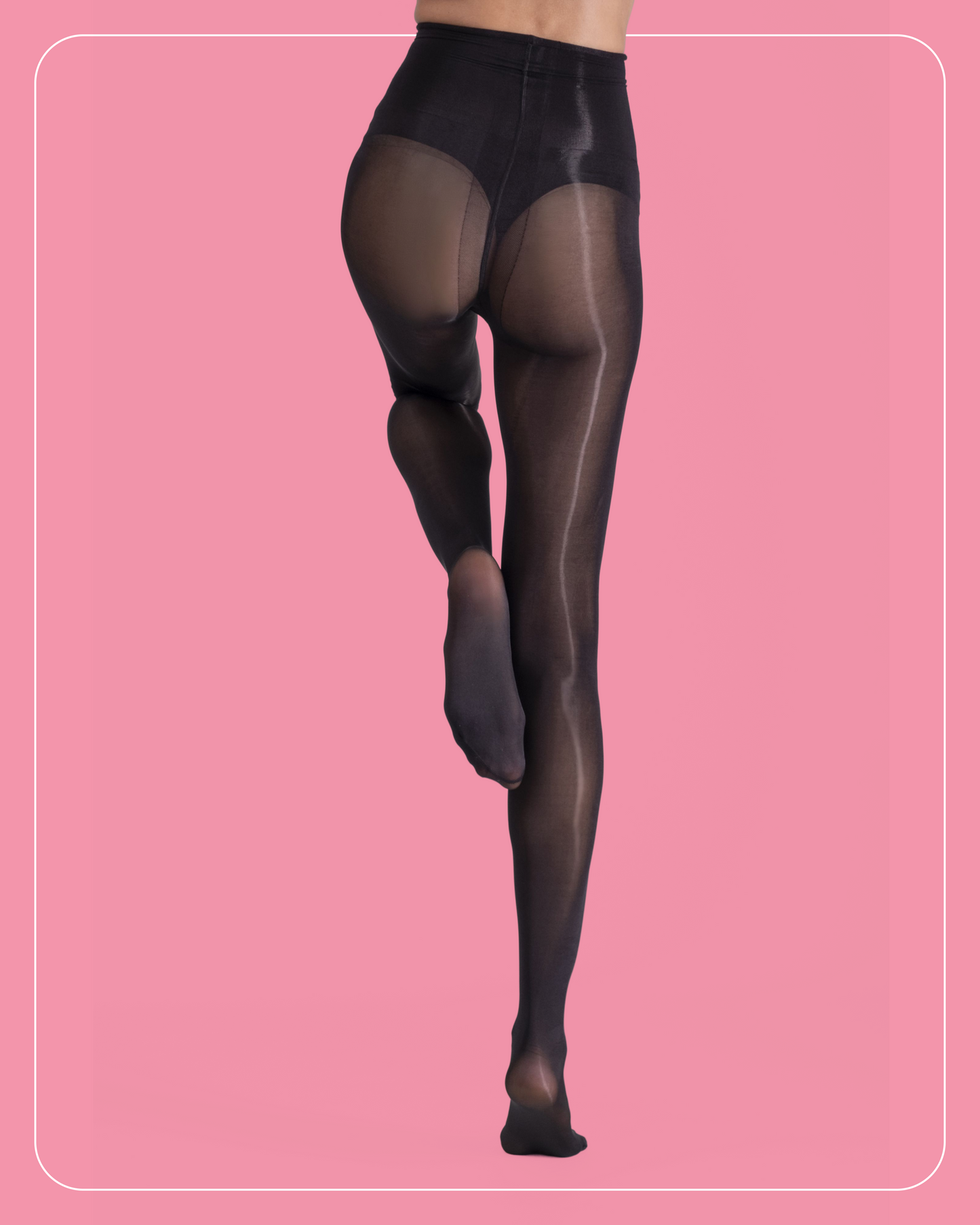 Lustrous Shiny Semi-Opaque Pantyhose