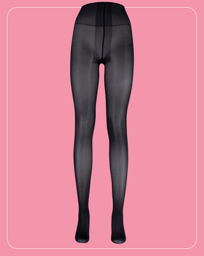 Lustrous Shiny Semi-Opaque Pantyhose