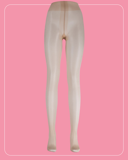 Lustrous Shiny Semi-Opaque Pantyhose