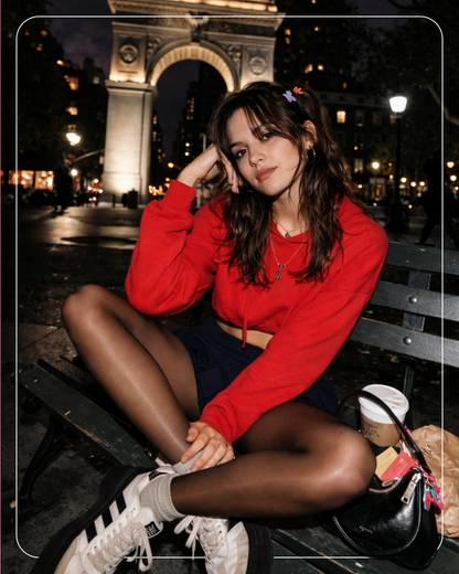 Lustrous Shiny Semi-Opaque Pantyhose