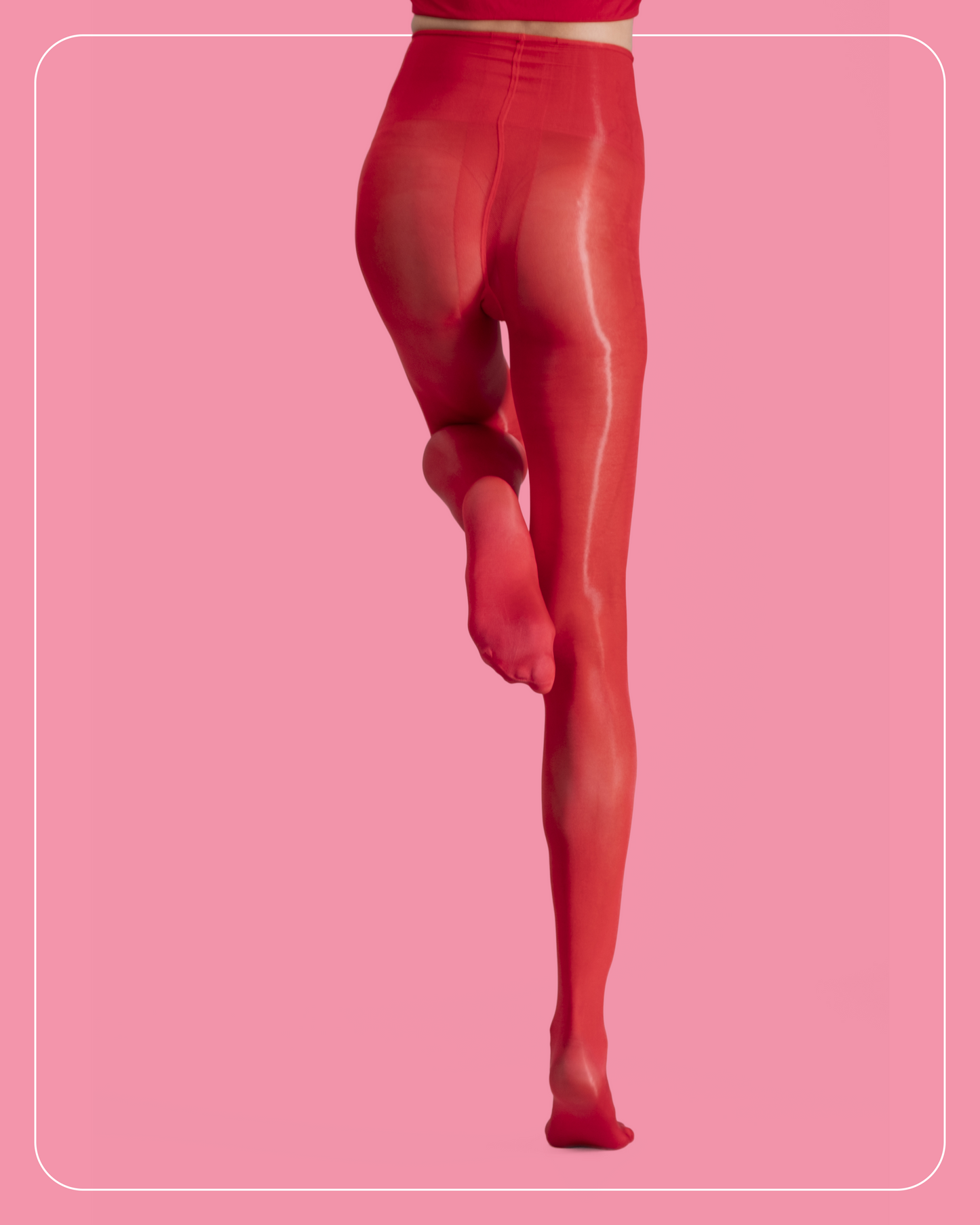 Lustrous Shiny Semi-Opaque Pantyhose
