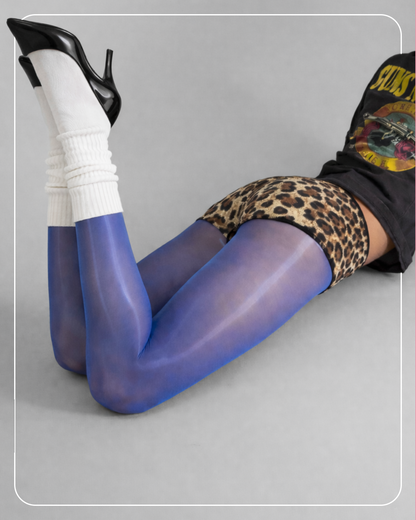Lustrous Shiny Semi-Opaque Pantyhose