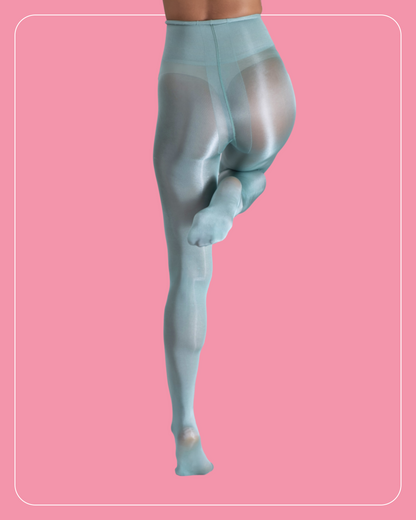 Lustrous Shiny Semi-Opaque Pantyhose