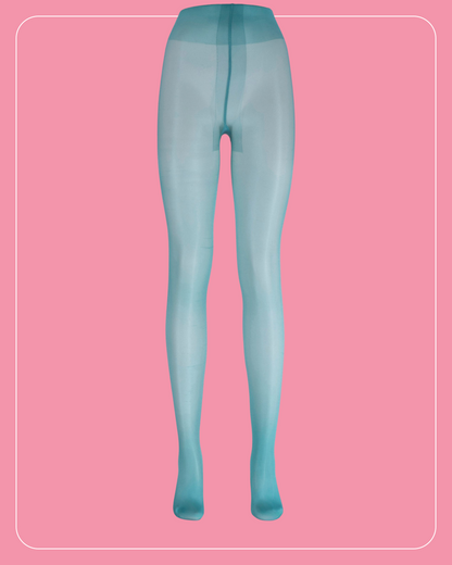 Lustrous Shiny Semi-Opaque Pantyhose