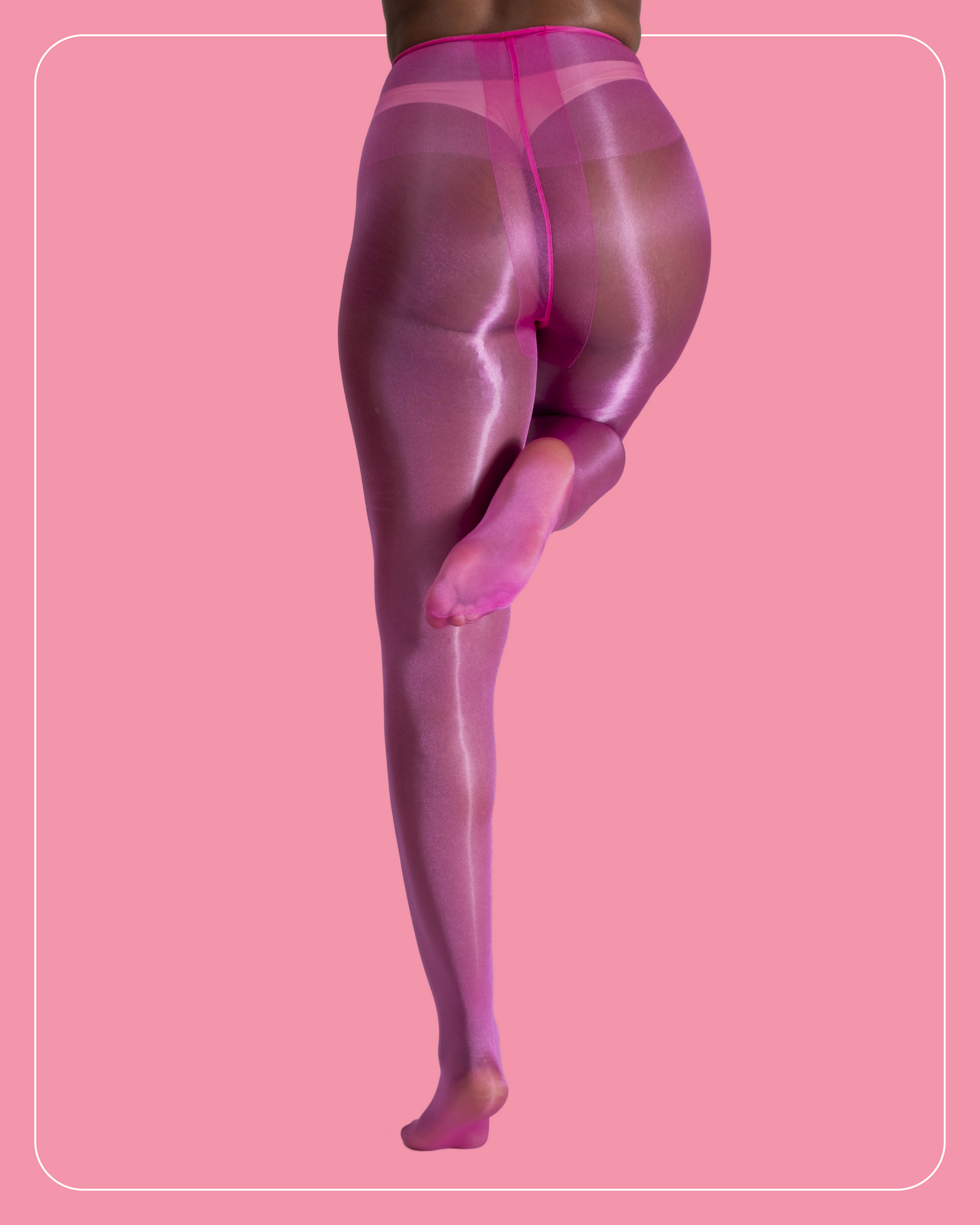 Lustrous Shiny Semi-Opaque Pantyhose