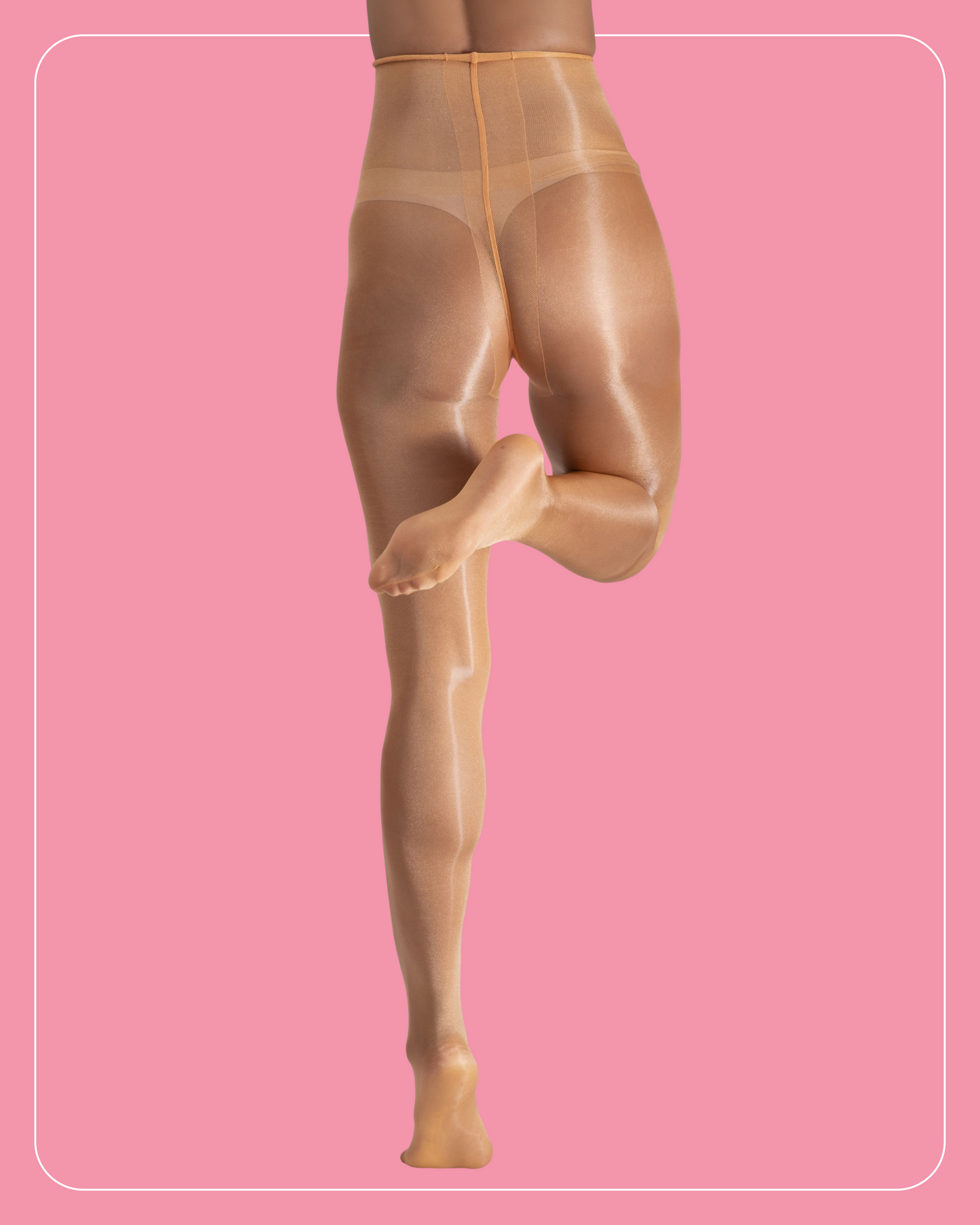 Lustrous Shiny Semi-Opaque Pantyhose
