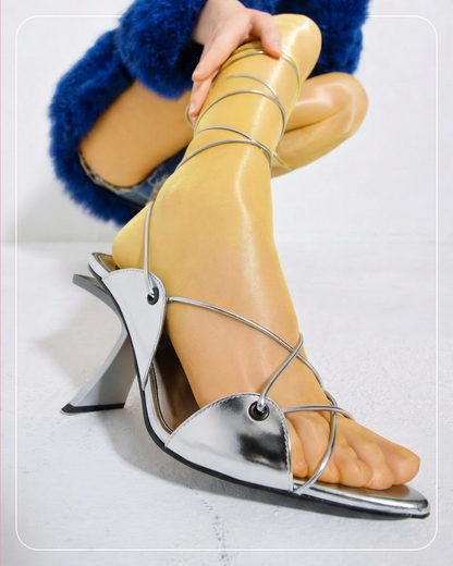 Lustrous Shiny Semi-Opaque Pantyhose