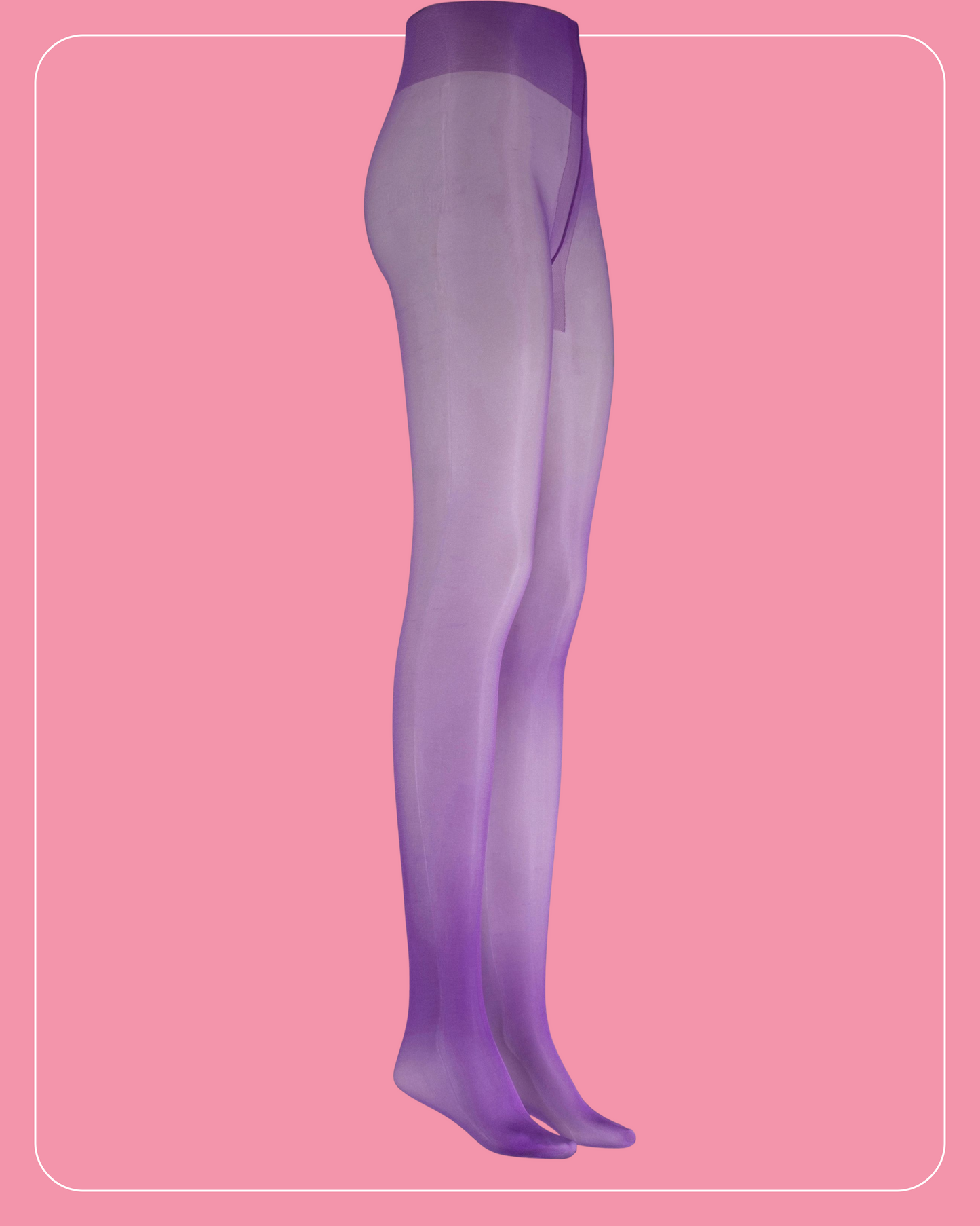 Lustrous Shiny Semi-Opaque Pantyhose