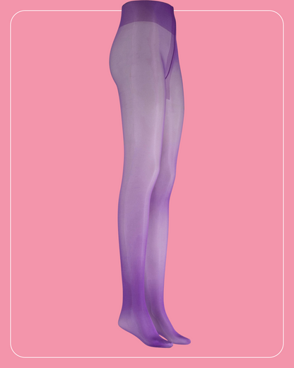 Lustrous Shiny Semi-Opaque Pantyhose