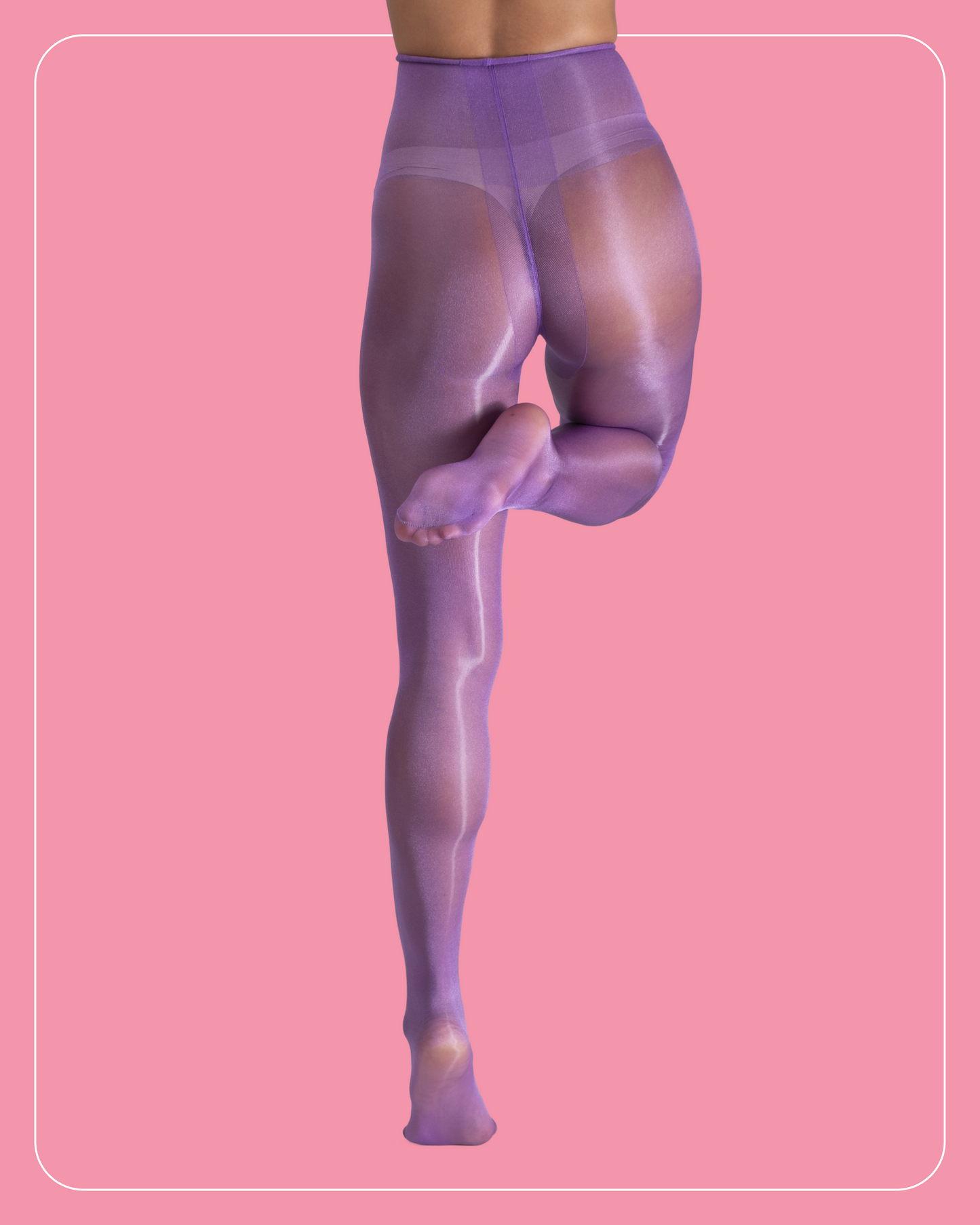 Lustrous Shiny Semi-Opaque Pantyhose