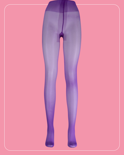 Lustrous Shiny Semi-Opaque Pantyhose