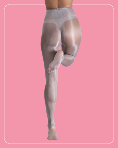 Lustrous Shiny Semi-Opaque Pantyhose