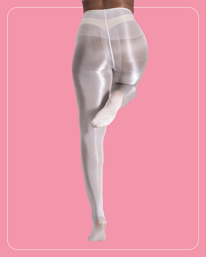 Lustrous Shiny Semi-Opaque Pantyhose