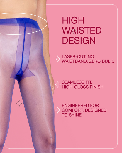 Lustrous Shiny Sheer Pantyhose