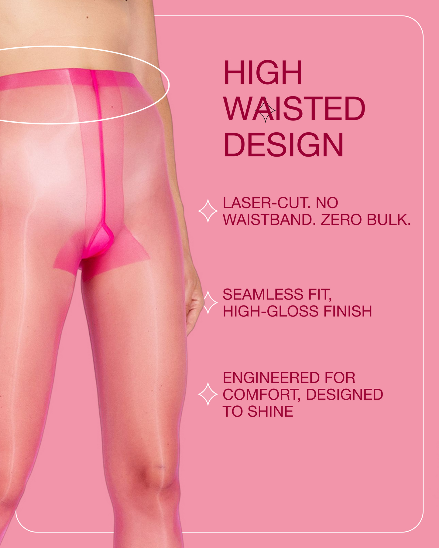 Lustrous Shiny Sheer Pantyhose