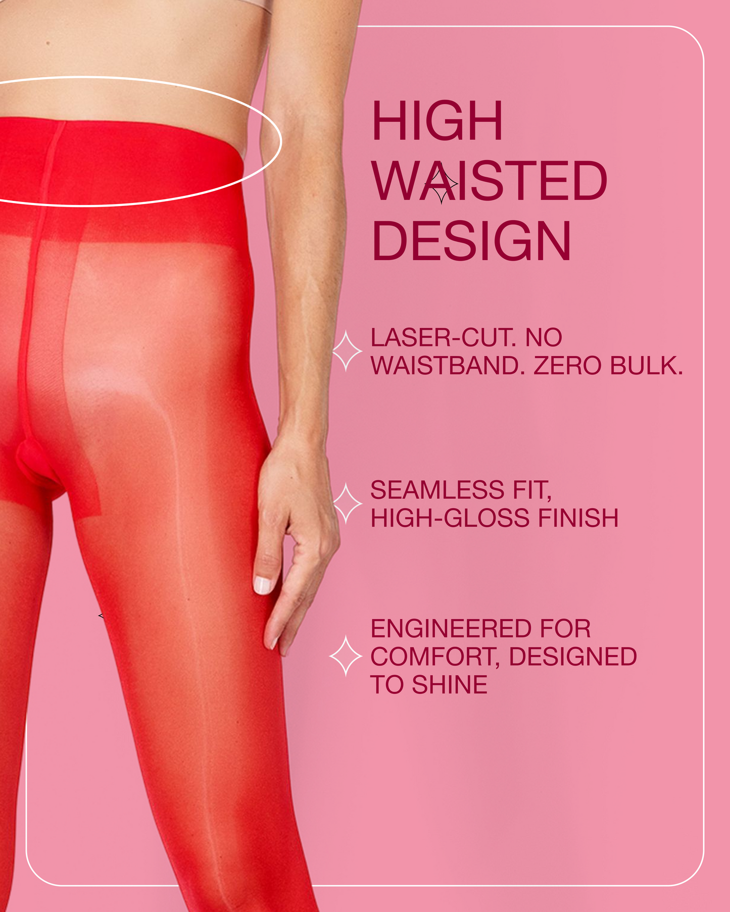 Lustrous Shiny Sheer Pantyhose